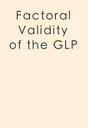 Factoral Validity of the GLP